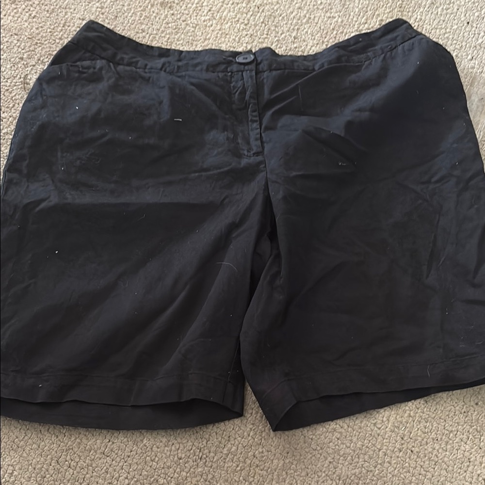 Classic Black Women's Shorts